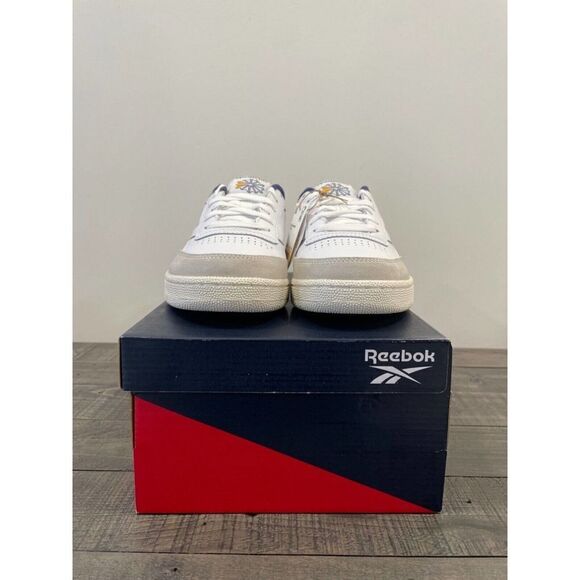 Reebok Club C Revenge Lakers Men Sz 7-8.5 Casual Retro Shoe White Sneaker - Picture 9 of 12